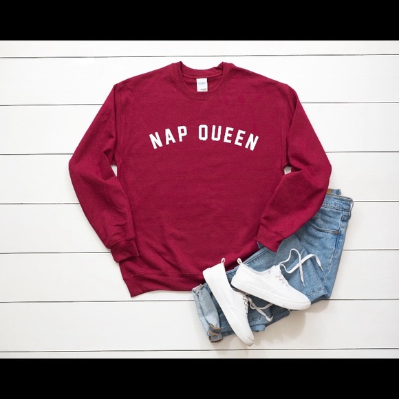 Nap Queen Sweatshirt • Made to order 🧵 - Picture 5 of 8